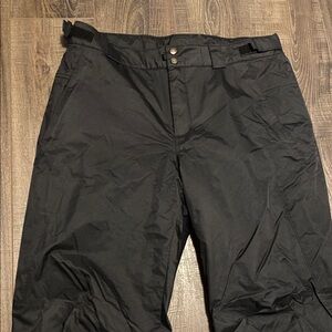 Men’s Columbia Ski Black Pants in Large